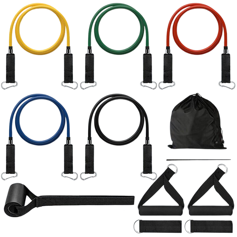 11 Piece Fitness Resistance Bands